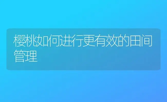 早生优质绿茶品种简介 | 植物科普