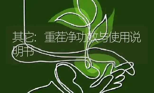 其它：重茬净 | 适用防治对象及农作物使用方法说明书 | 植物资料