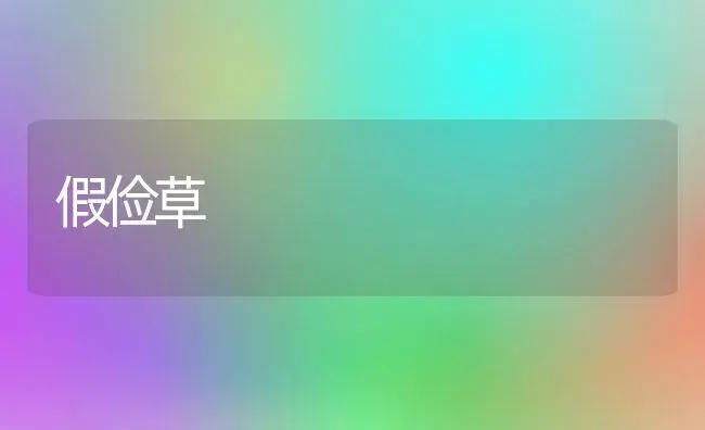 假俭草 | 植物知识