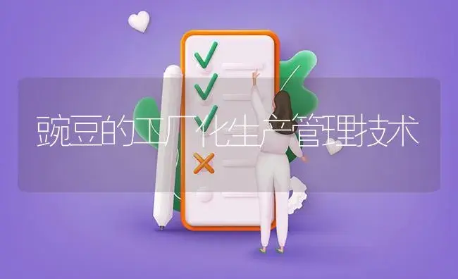 豌豆的工厂化生产管理技术 | 植物百科