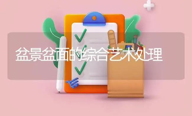 盆景盆面的综合艺术处理 | 植物知识