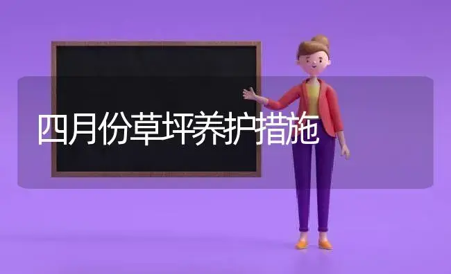 四月份草坪养护措施 | 植物科普
