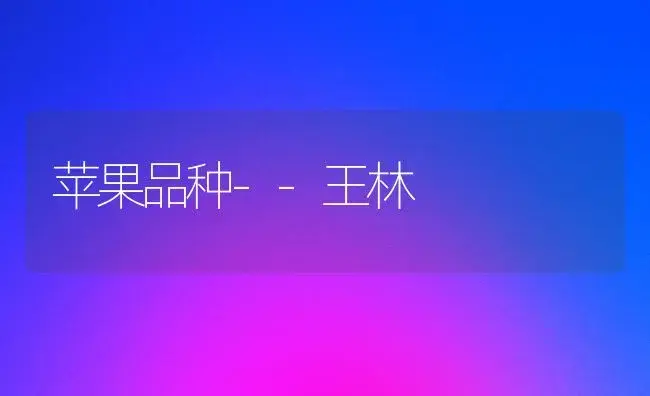 苹果品种--王林 | 植物科普