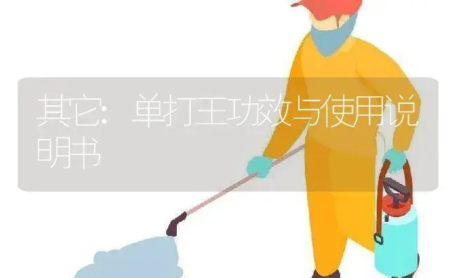 其它：单打王 | 适用防治对象及农作物使用方法说明书 | 植物资料