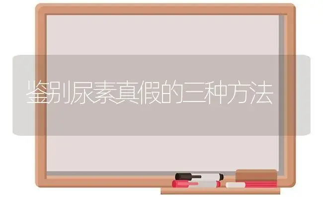鉴别尿素真假的三种方法 | 植物科普