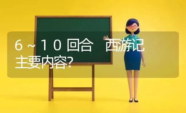 6~10回合 西游记  主要内容？ | 植物问答