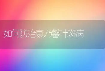 马蹄莲的盆栽与养护-花卉苗木养护管理