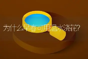 为什么早春可用温水浇花？