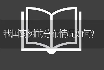 我国枣树的分布情况如何？